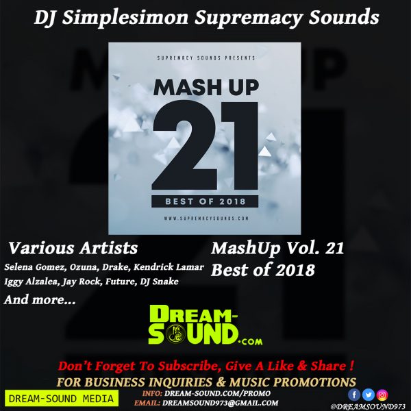 Various Artists Mashup Vol 21 Best Of 2018 Hosted By Dj