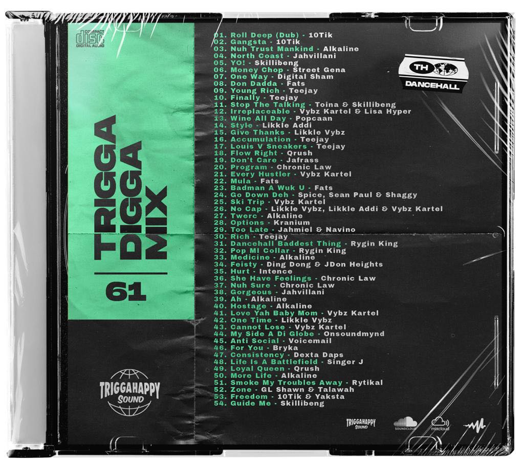 Trigga Happy Sound Trigga Digga Mix 61 Dancehall Mixtape 21